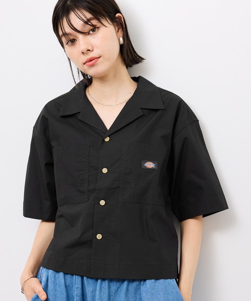 美品everydayilike クロップドシャツ バック コンシャス クロップド シャツ（セットアップ可）