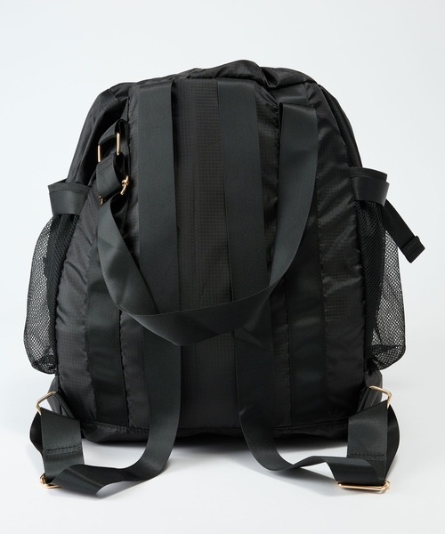 【美品】CARIBOU MOUNTAINEERING 別注 バックパック 黒 追加8》別注【CARIBOU MOUNTAINEERING】 バックパック（バック