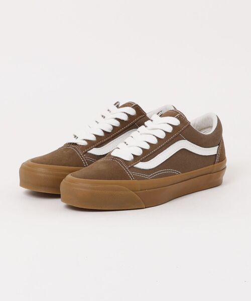 VANS メンズスニーカー（色：ブラウン系）｜シューズ