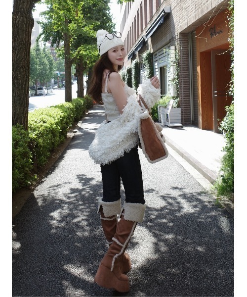YUCa♡新品・未開封♡Darich♡ループニットカーディガン　IVO Darich（ダーリッチ） カーディガン ループニットカーディガン