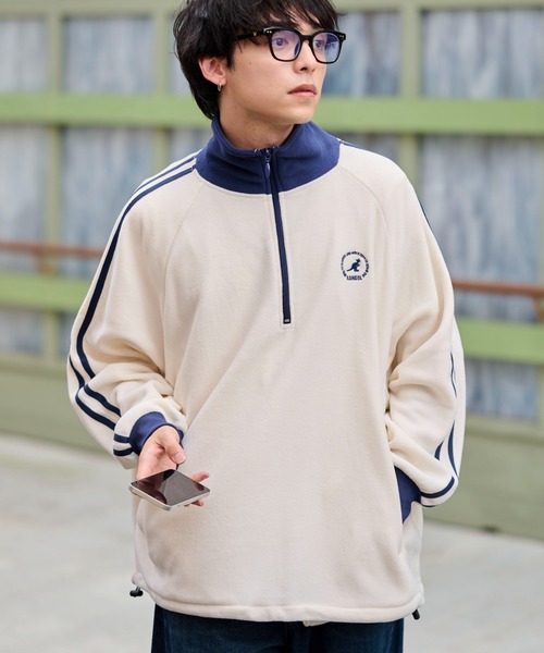 KANGOL（カンゴール） トレーナー スウェット 「KANGOL」別注袖ライン