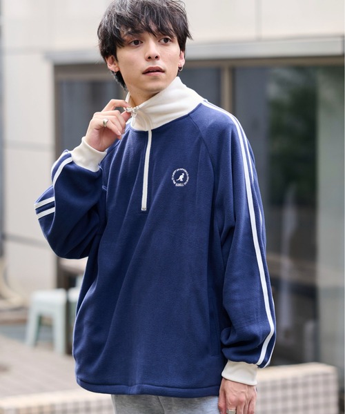 KANGOL（カンゴール） トレーナー スウェット 「KANGOL」別注袖ライン