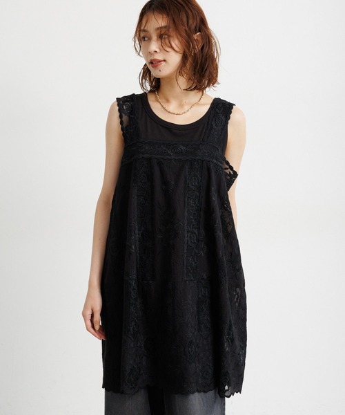 studio CLIP（スタディオクリップ） チュニック レースチュニック