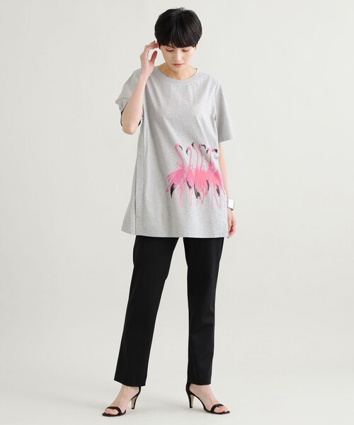 「EVEX by KRIZIA」 半袖Tシャツ 42 ブラック レディース_画像3