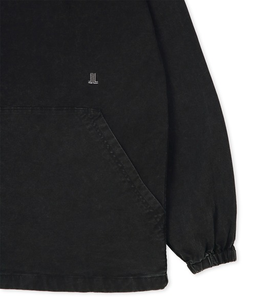 LANVIN en Bleu シャツ サルファ染め オックスフォード シャツパーカー