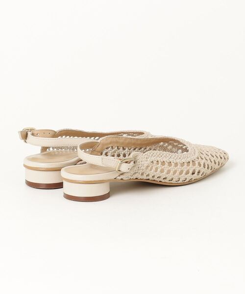 「PICHE ABAHOUSE」 フラットサンダル 36 ベージュ レディース_画像2