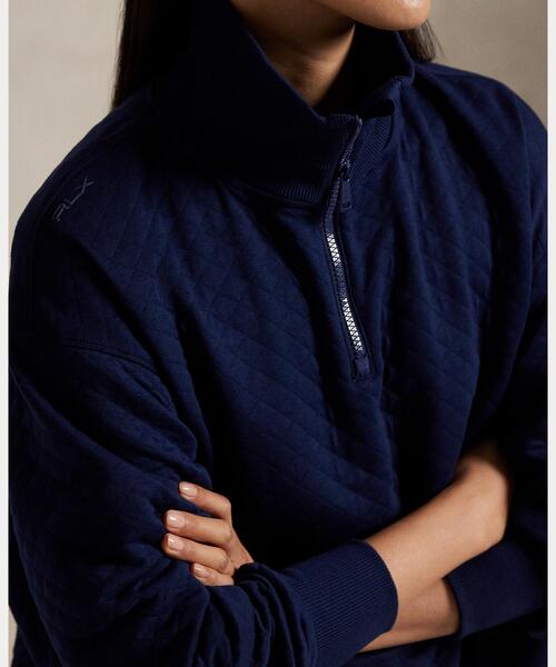 RLX キルテッド ハーフジップ プルオーバー レディース : ZOZOTOWN