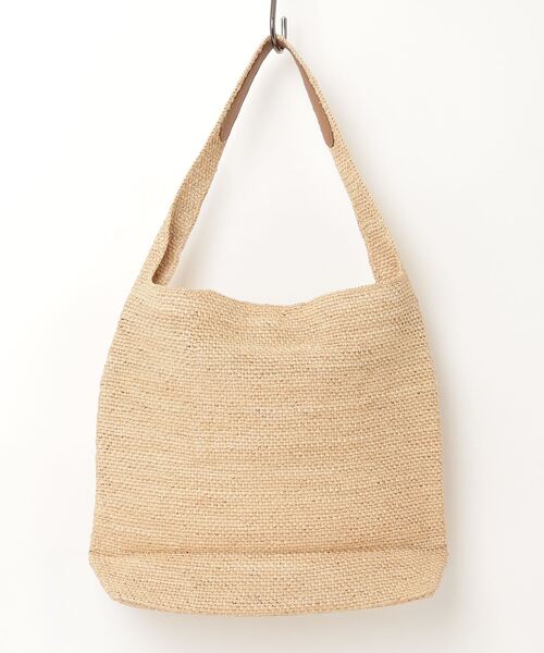 ヘレンカミンスキー ラフィア レザーハンドルトートバッグ ラフィアトートバッグ【HELEN KAMINSKI】|ネミカ | レリアン公式