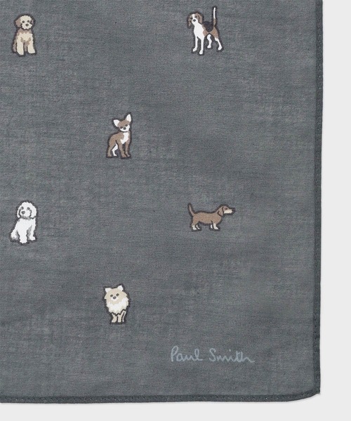Paul Smith（ポール・スミス） ハンカチ “Japan Dog” ハンカチ「250352