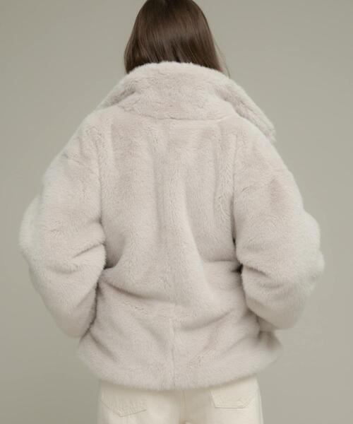 URBAN RESEARCH Sonny Label ブルゾン アウター ミンクライクファー