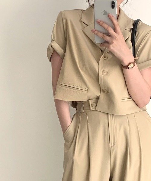 「FAVORITO」 セットアップ F グレー レディース_画像9