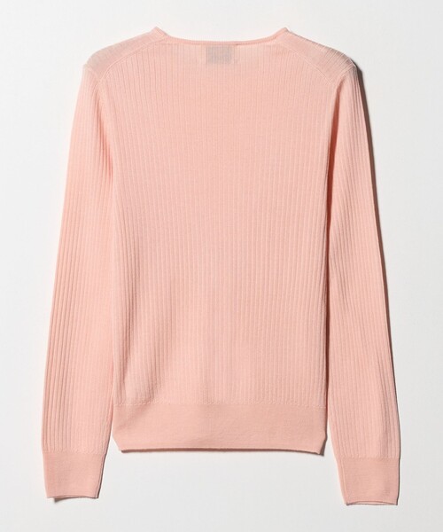 [新品]W18Gリブクルーネックニット(ユナイテッドアローズ) UNITED ARROWS（ユナイテッドアローズ） ニット セーター リブ クルー