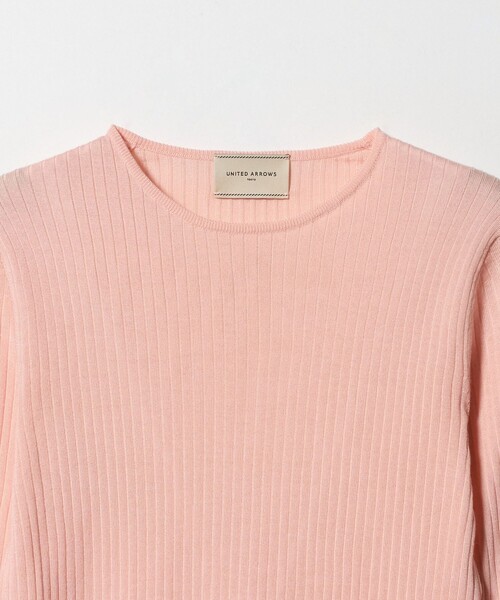 UNITED ARROWS リブクルーネックニット UNITED ARROWS リブ クルーネック ニット （BLACK） - ファッション