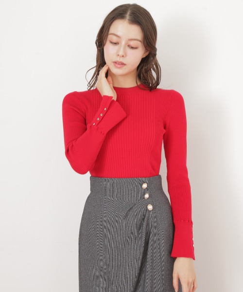 JILL by JILL STUART（ジルバイジルスチュアート） スカート パール釦