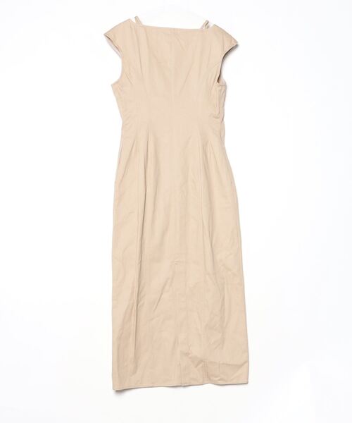 SNIDEL（スナイデル） ノースリーブワンピース 1 ベージュ レディース