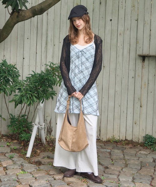 ショルダーバッグ Suede Shoulder Bag ショルダーバッグ バッグ Soft suede shoulder bag / ソフトスエード