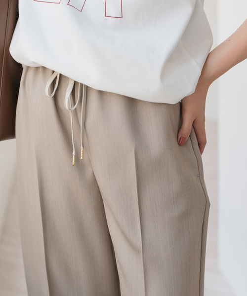 Spick＆Span（スピック アンド スパン） ワイドパンツ スラックス