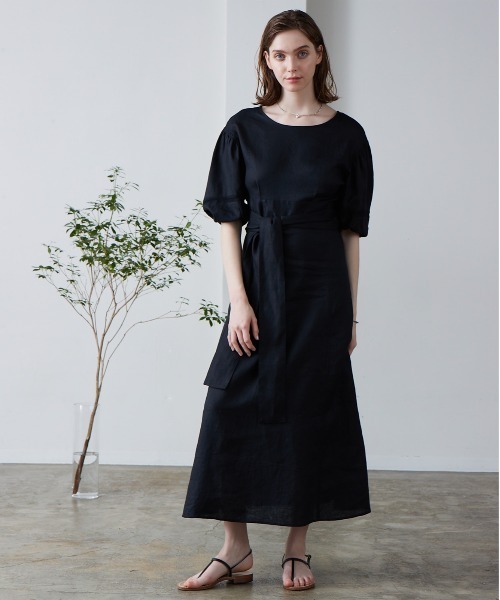 「Marilyn Moon」 半袖ワンピース FREE グリーン レディース_画像6