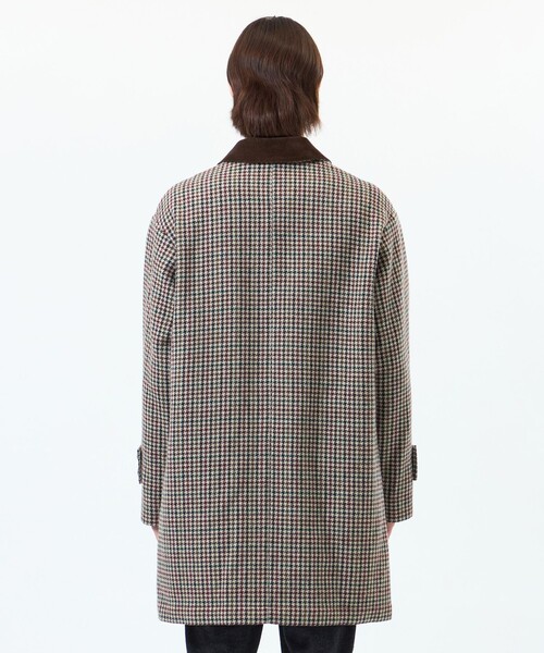 マッキントッシュフィロソフィー ライナー付き ツイード ステンカラーコート XL MACKINTOSH PHILOSOPHY（マッキントッシュフィロソフィー） ステン