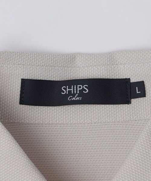 「SHIPS Colors」 半袖ポロシャツ LARGE ライトブルー メンズ_画像7