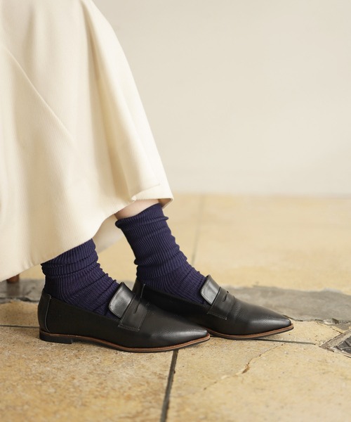 「SESTO」 フラットパンプス 23.0cm ブラック レディース_画像4