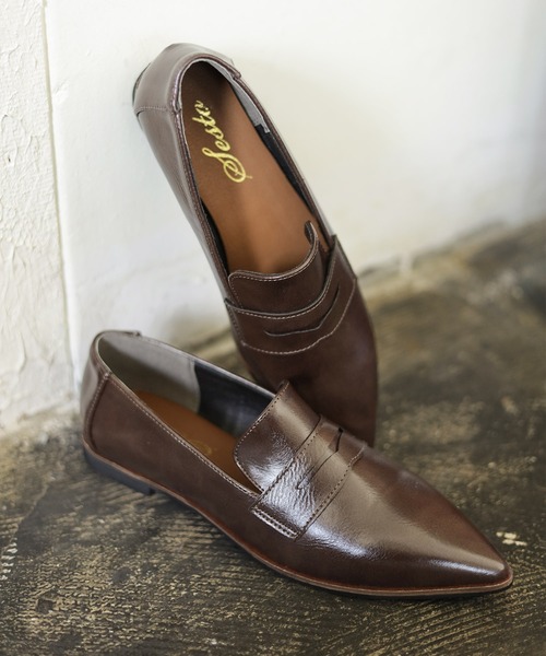 「SESTO」 フラットパンプス 23.0cm ブラック レディース_画像9