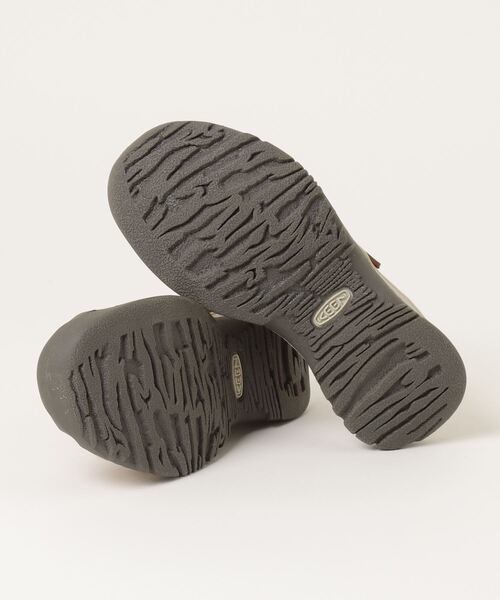 「KEEN」 フラットサンダル 25.5cm ブラウン レディース_画像3