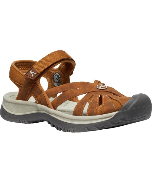 「KEEN」 フラットサンダル 25.5cm ブラウン レディース_画像6