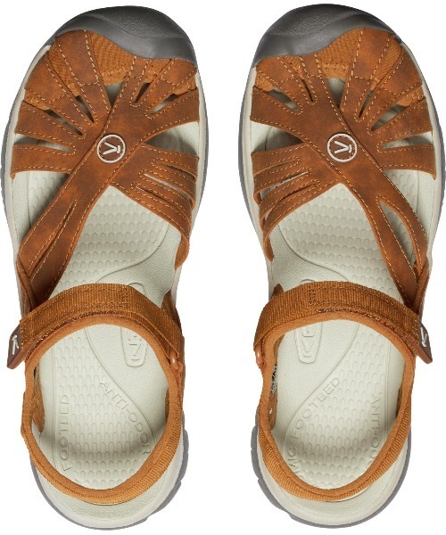 「KEEN」 フラットサンダル 25.5cm ブラウン レディース_画像7
