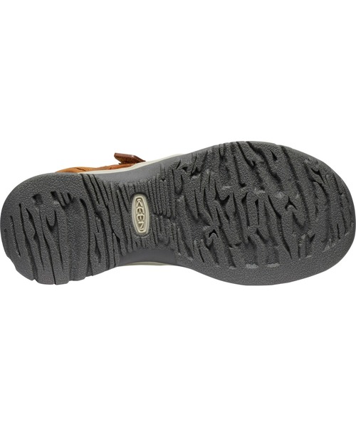 「KEEN」 フラットサンダル 25.5cm ブラウン レディース_画像9