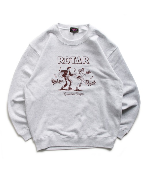 「ROTAR」 スウェットカットソー X-LARGE サンドベージュ メンズ_画像2