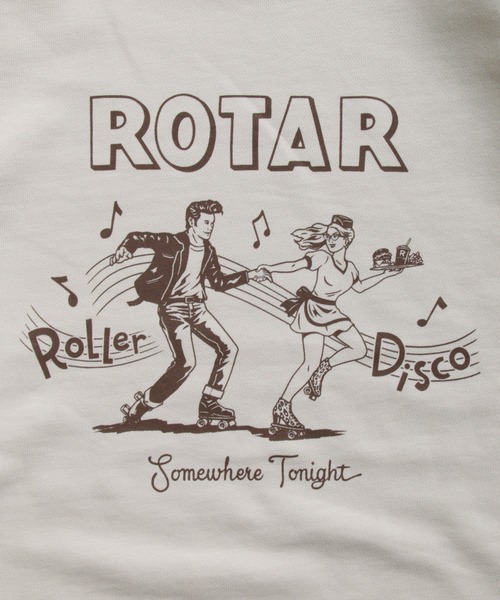 「ROTAR」 スウェットカットソー X-LARGE サンドベージュ メンズ_画像3