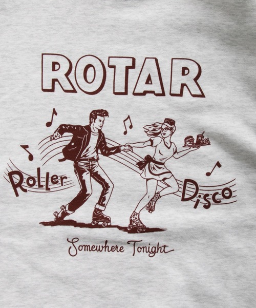 「ROTAR」 スウェットカットソー X-LARGE サンドベージュ メンズ_画像5