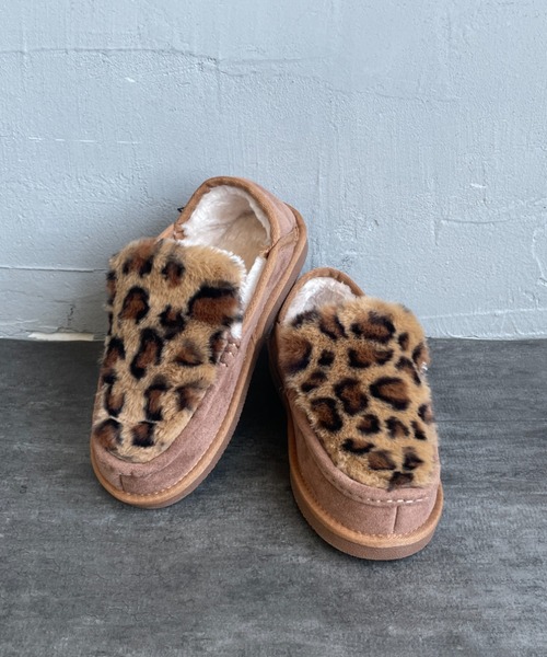 MEI（メイ） シューズ 「WEB限定」「MEI/メイ」 2WAY モカシン ファー