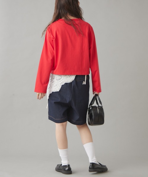 「GEVACO」 カーディガン ONE SIZE イエロー レディース_画像3