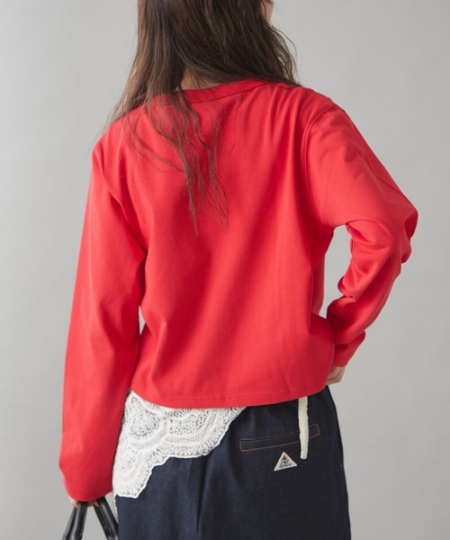 「GEVACO」 カーディガン ONE SIZE イエロー レディース_画像8