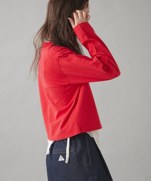 「GEVACO」 カーディガン ONE SIZE イエロー レディース_画像9