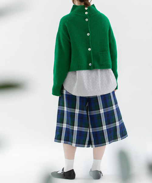 nop de nod（ノップドゥノッド） カーディガン シェットランドウール