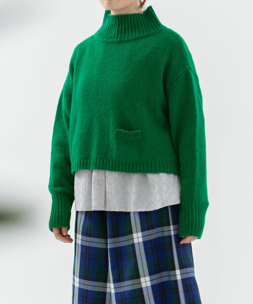 nop de nod（ノップドゥノッド） カーディガン シェットランドウール