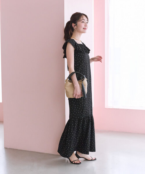 La boutique BonBon カシミヤ スリットショルダー ワンピース La boutique BonBon(ラブティックボンボン)公式通販サイト | PAL