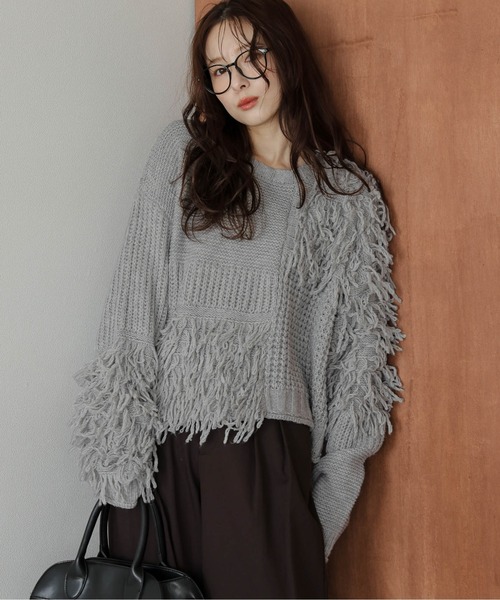 SUGAR BISKET（シュガービスケット） ニット セーター ブロッキング