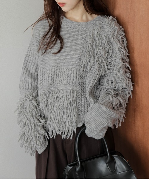 SUGAR BISKET（シュガービスケット） ニット セーター ブロッキング