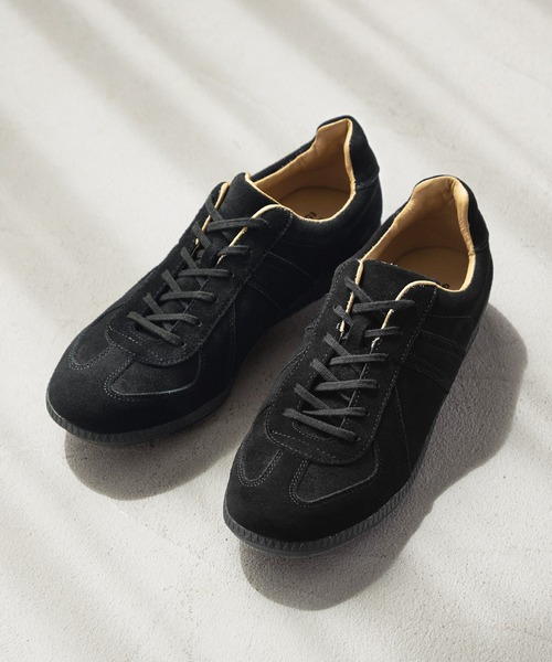 「GERMAN TRAINER」 ローカットスニーカー 43 ブラック メンズ_画像9
