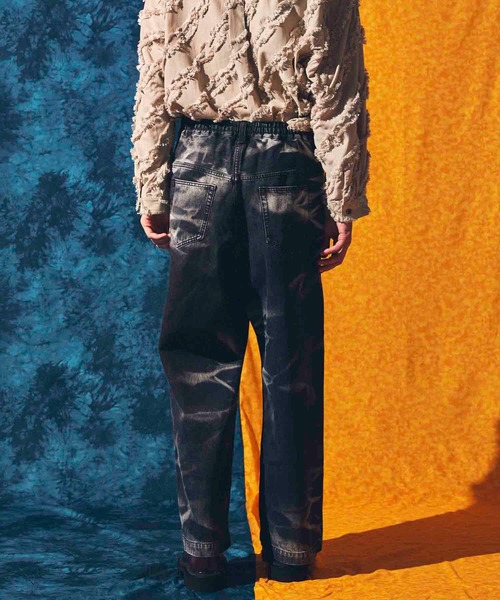 MAISON SPECIAL（メゾンスペシャル） デニムパンツ 0 ブラック メンズ