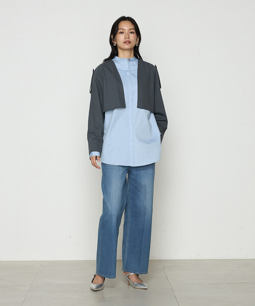 K．T キヨコ タカセ（K．T KIYOKO TAKASE）/〔 Sサイズ 〕 10オンスリングオールドストレッチ センタープレスデニム K.T KIYOKO TAKASE（K.T キヨコ タカセ） ジーンズ デニム デニム