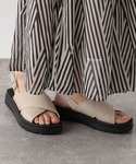 「GLOBAL WORK」 フラットサンダル ...の詳細画像5