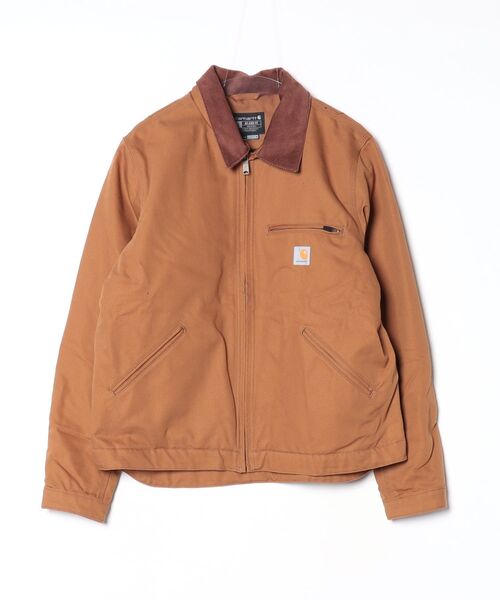 Carhartt（カーハート） ブルゾン LARGE ブラウン メンズ : ZOZOTOWN
