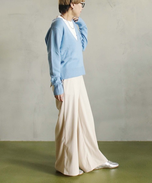 BITTOKO（ビットコ） パンツ フロントベルトパンツ レディース