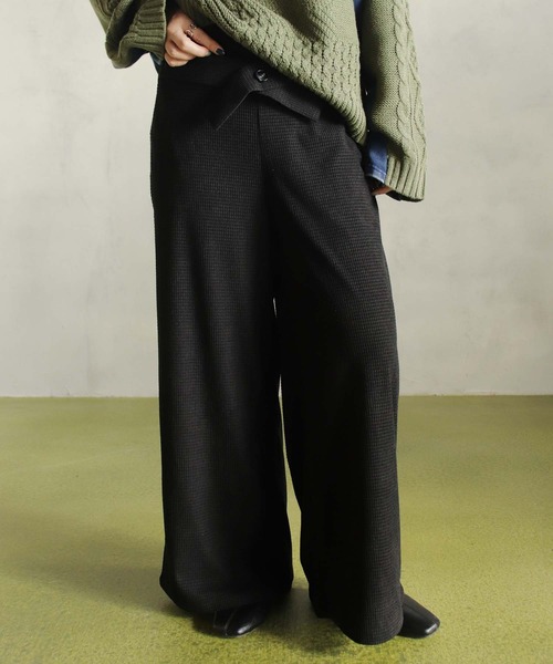 どびどびこ BITTOKO（ビットコ） パンツ フロントベルトパンツ レディース