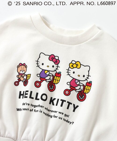 sanrio（サンリオ） ワンピース 「ハローキティ」ドッキングワンピース